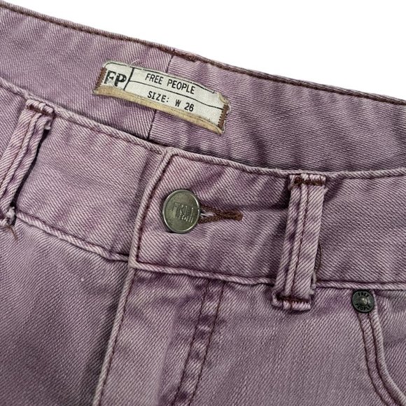Free People Light Purple Skinny Jeans - Picture 3 of 4